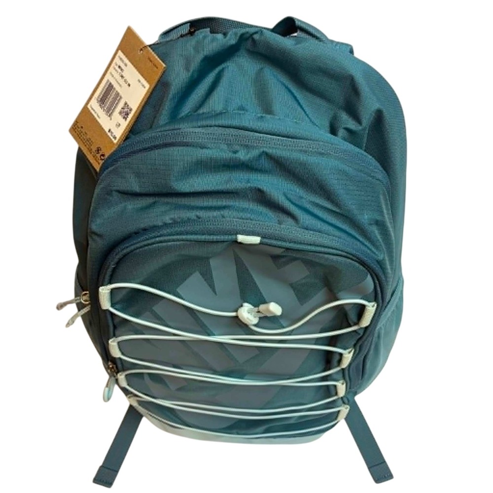 Nike Hayward Backpack Teal Bungee Cord Ripstop School Travel Bag HJ8200-006
